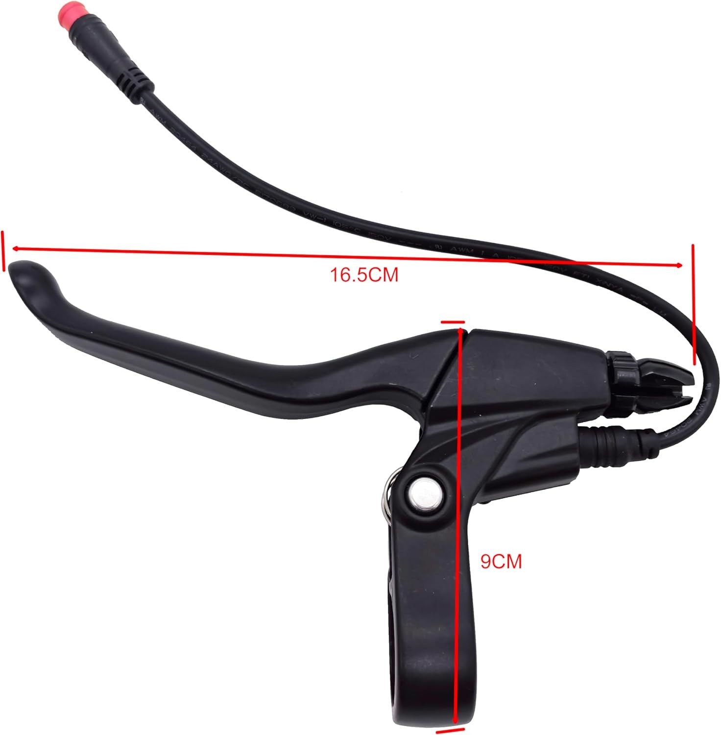 Waterproof Electronic Brake Lever, Grips for 2PIN Connector, 20cm