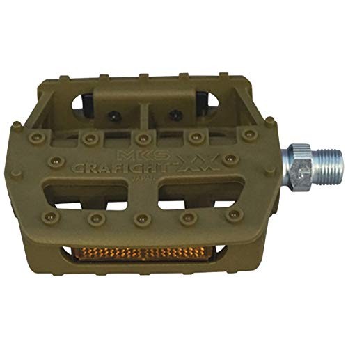 MKS (Mikashima Seisakusho) GRAFIGHT-XX Bicycle Pedal 9/16 Inch Core KhakiNEW