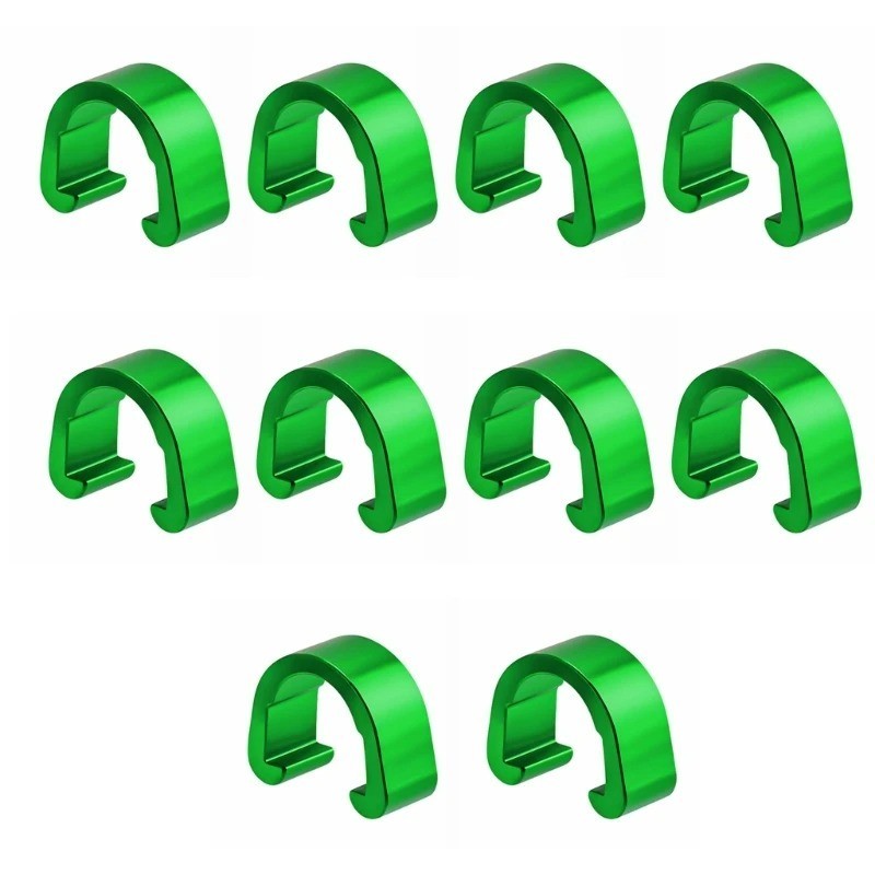 10PCS Bike Brake Cable Housing Clips C-Clip Guide for MTB Road Bi