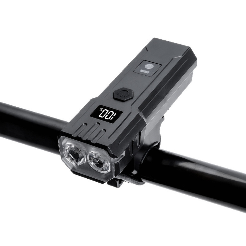 Front Light for Bikes with Long-Lasting Illumination and Simple Attachment