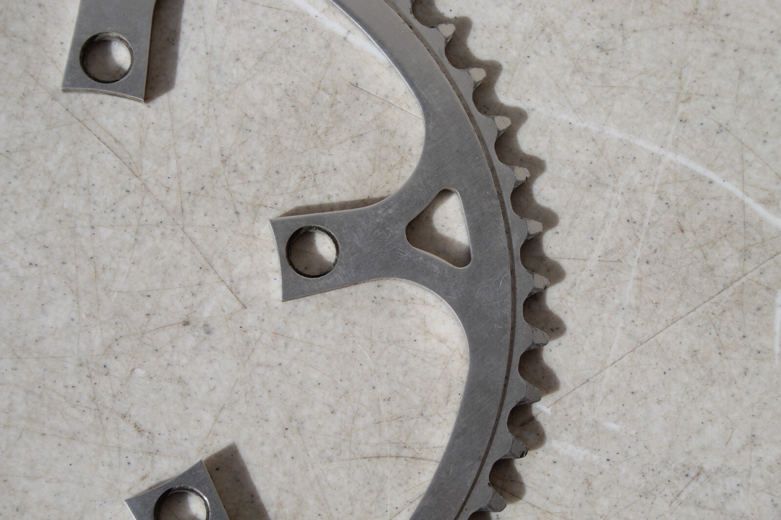 Retro Vintage Sugino 52 Tooth Silver Chainring 110 BCD JAPAN