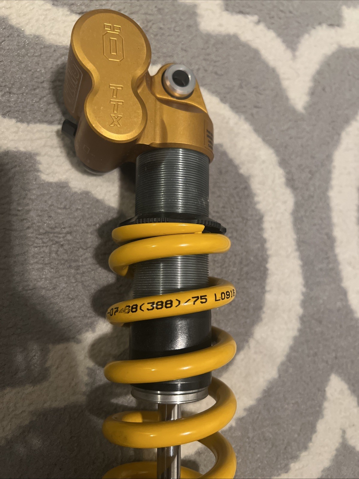 Ohlins TTX Rear MTB Coil Spring Shock Yellow Gold Fit Specalized