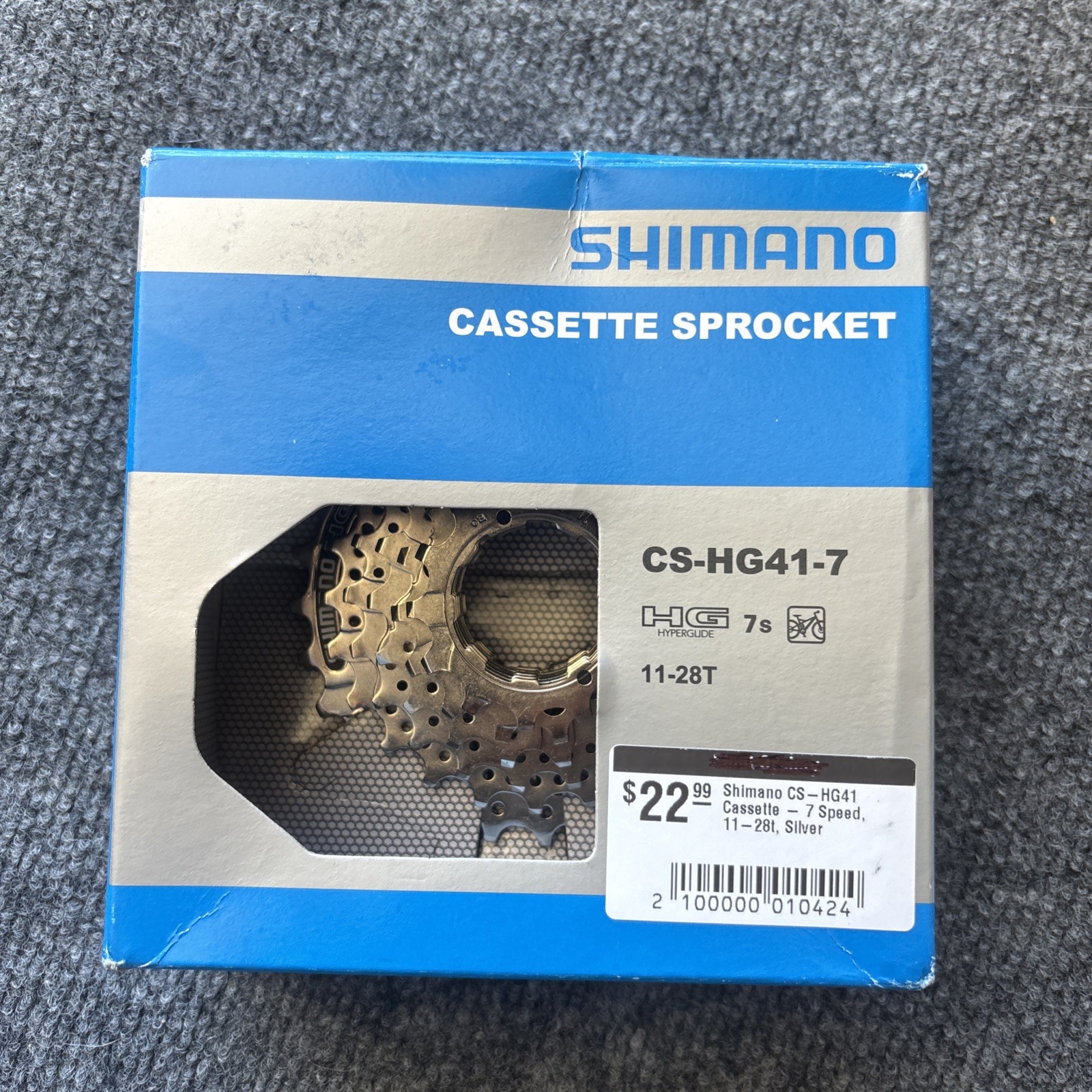 Shimano CS-HG41 Acera 7-Speed 28T Cassette – ECSHG417128