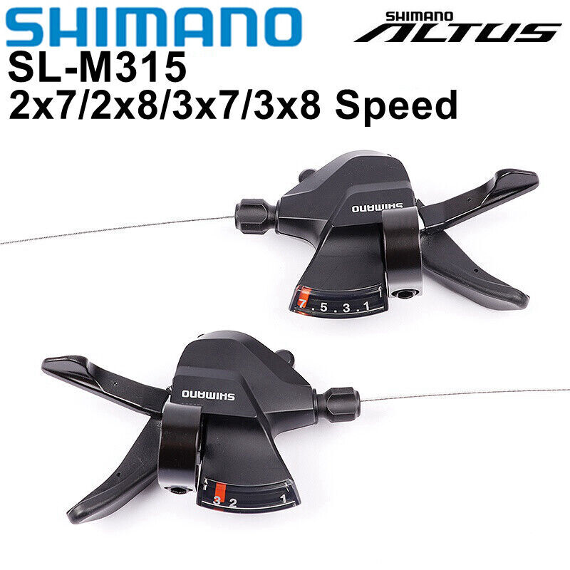 New SHIMANO Altus SL M315 Shifter 2/3/7/8/21 Speed Trigger Rapidfire M310
