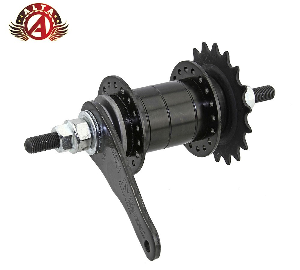 NEW! ALTA BICYCLE 36 SPOKE COASTER STEEL HUB 105G 12G BLACK