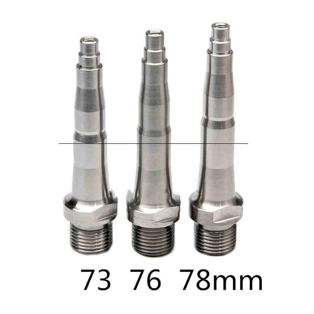 1pair Titanium Pedal Spindle, light axle 73mm 76mm 78mm for bike pedal