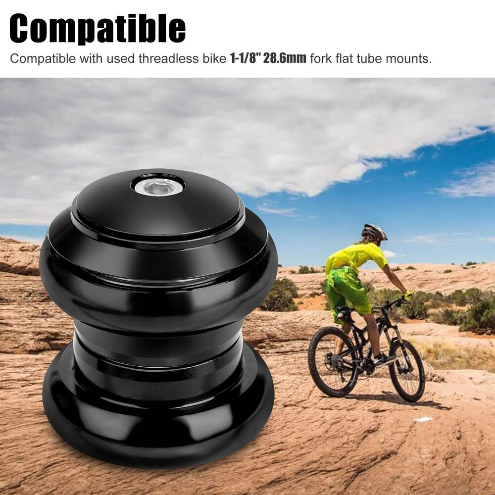 2Sets 34mm 1-1/8″ Threadless MTB Road Bicycle Sealed External Bearing Headset US