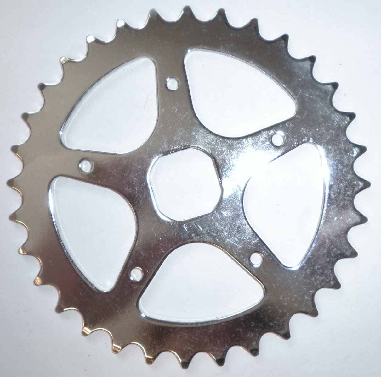 SILVER «CHROME» BMX BICYCLE CHAIN RING BIKE PARTS 323