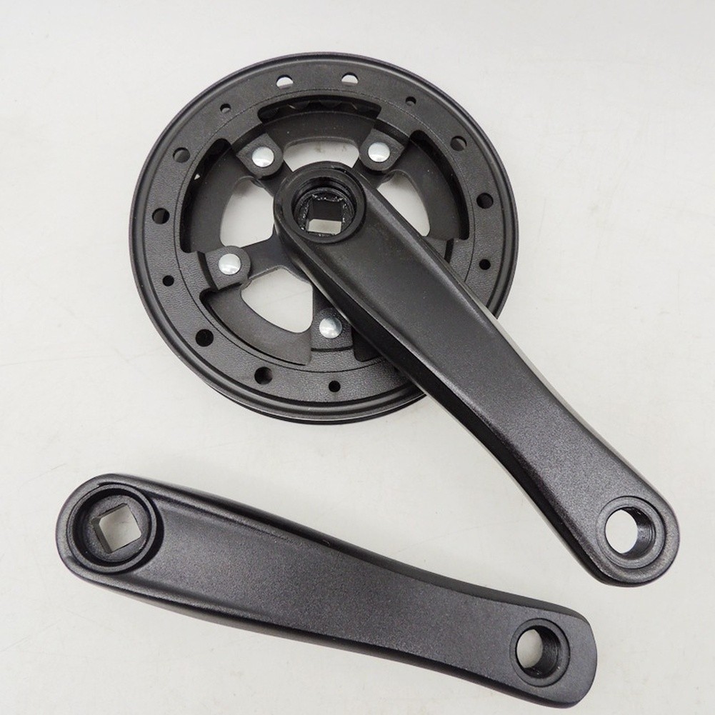 140mm Crankset Square Taper 28/30/32T Alloy Chainring for Youth Bicycle Upgrade