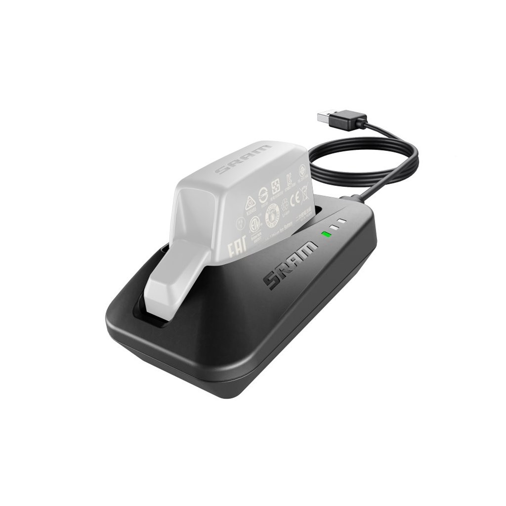 – Sram PowerPack eTap Charger (Base + USB Cable)