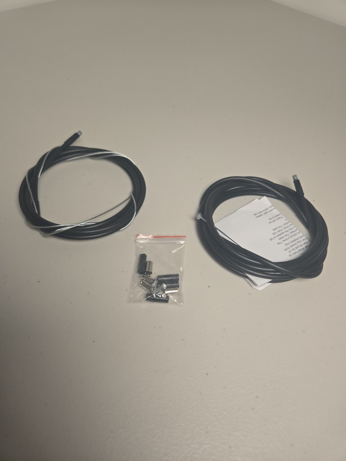 SCHWINN 2 BRAKE CABLE & SHIFTER SET BLACK 30″ and 80″