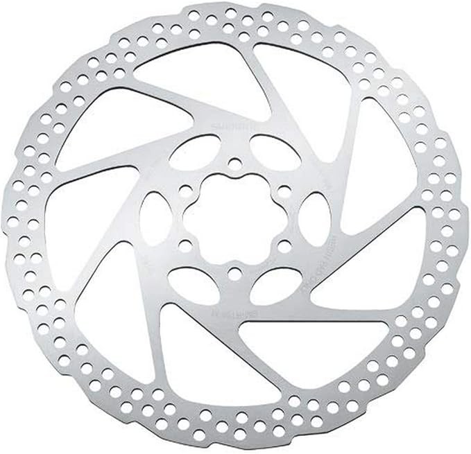 Disc Brake Rotor 180mm 6-Bolt Resin Pad Only Stainless Steel Bicycle