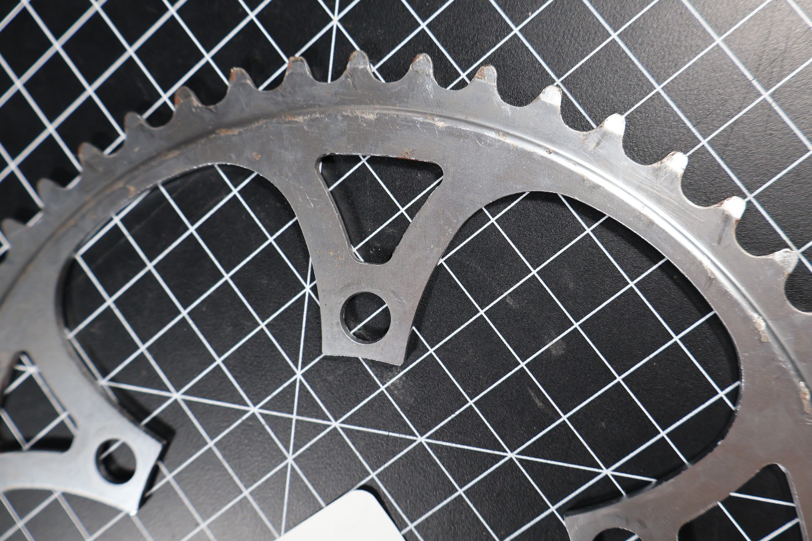 Retro Vintage SR 307 52 Tooth Silver Chainring 110 BCD JAPAN Steel 5 Arm