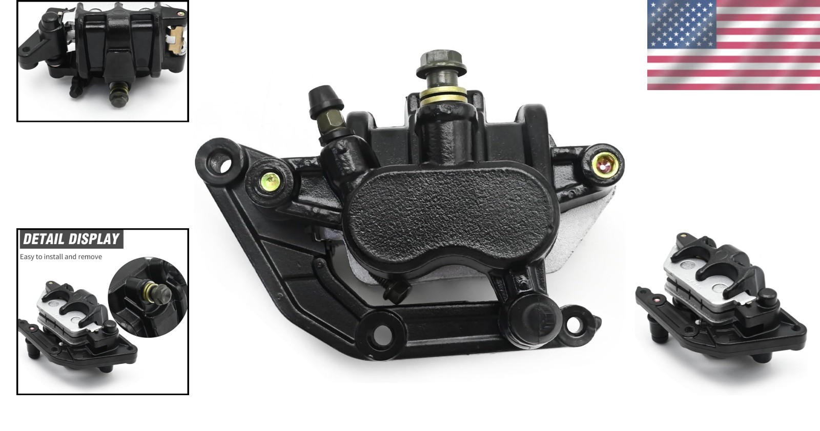 Front Disc Brake Caliper, Replacement for Honda Shadow VT600C/CD VF750C/CD