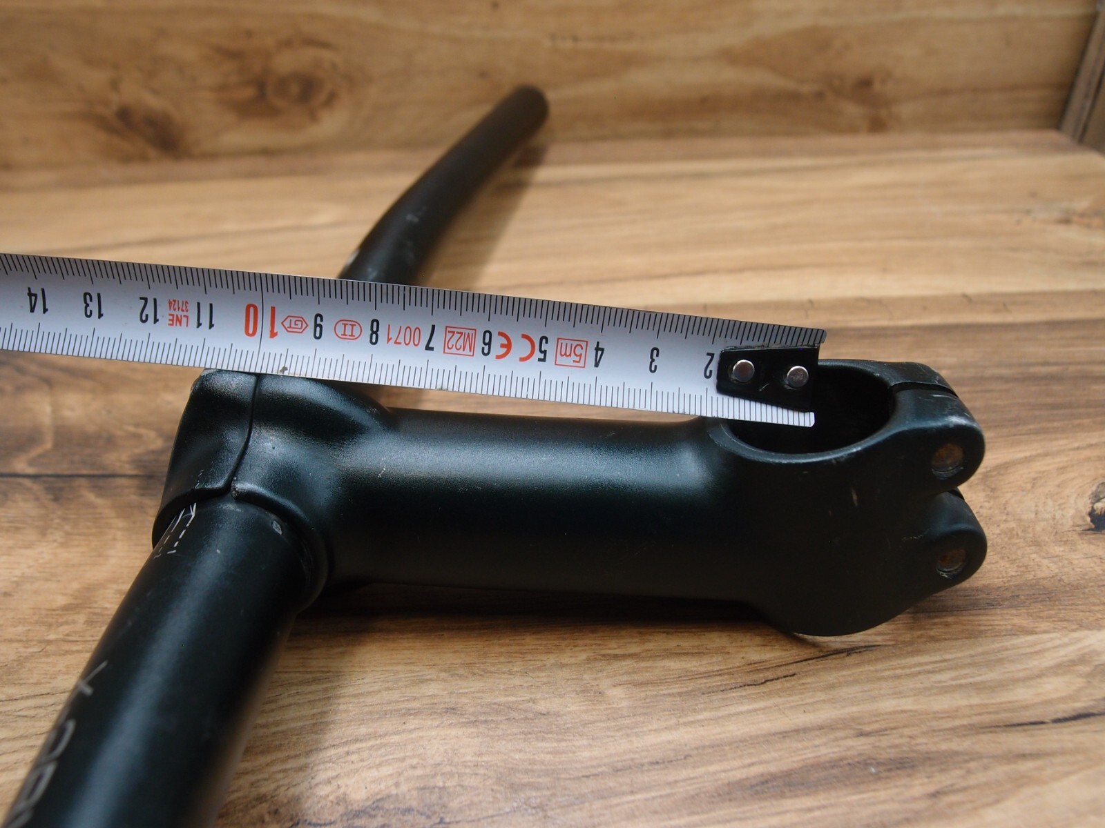 flat handlebar ixs X-2RXC double butted + ahead stem Ritchey 1 1/8 in