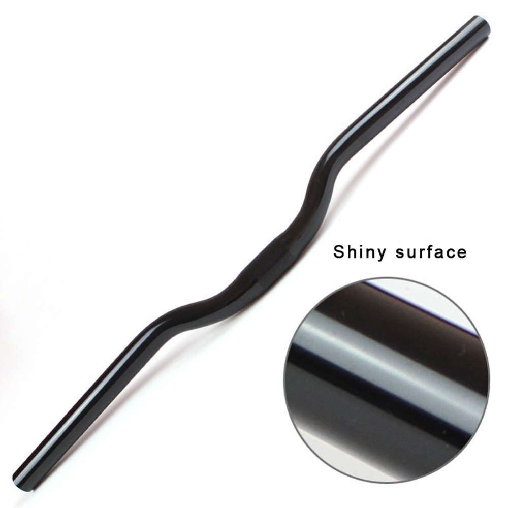 25.4*480-580mm Bicycle Riser Handlebar Aluminum Alloy Mountain Bike Handlebars