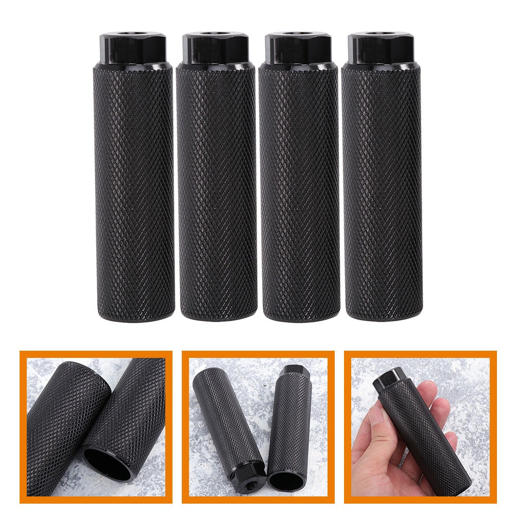 4 Pcs Metal Bike Pedals Aluminum Alloy for Mountain