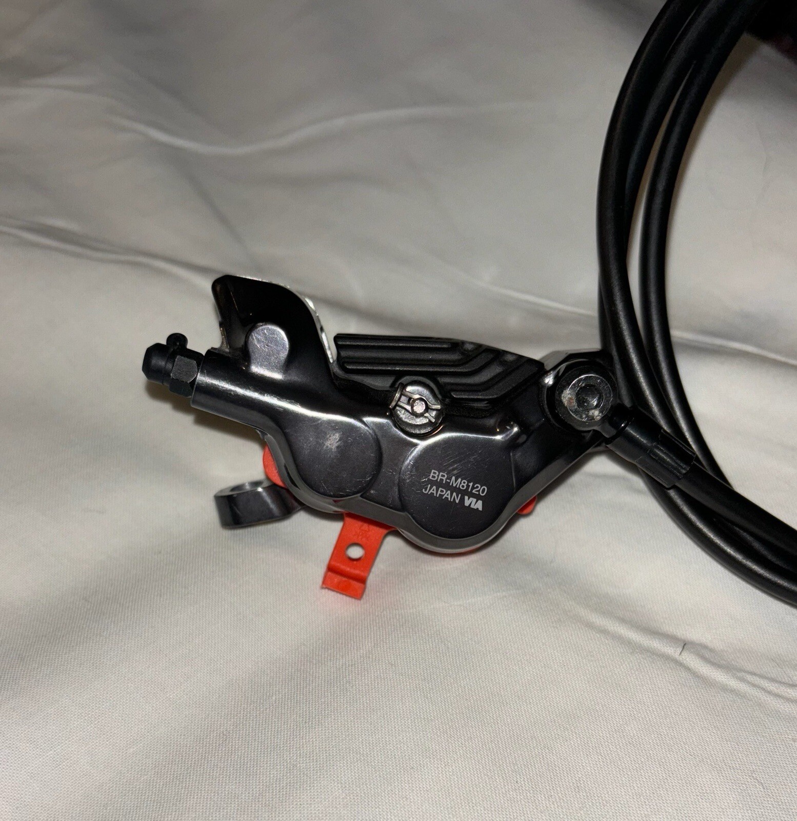 Shimano Deore XT BR-M8120 4-Piston Caliper Hydraulic Disc Brake 1550mm/61” Hose