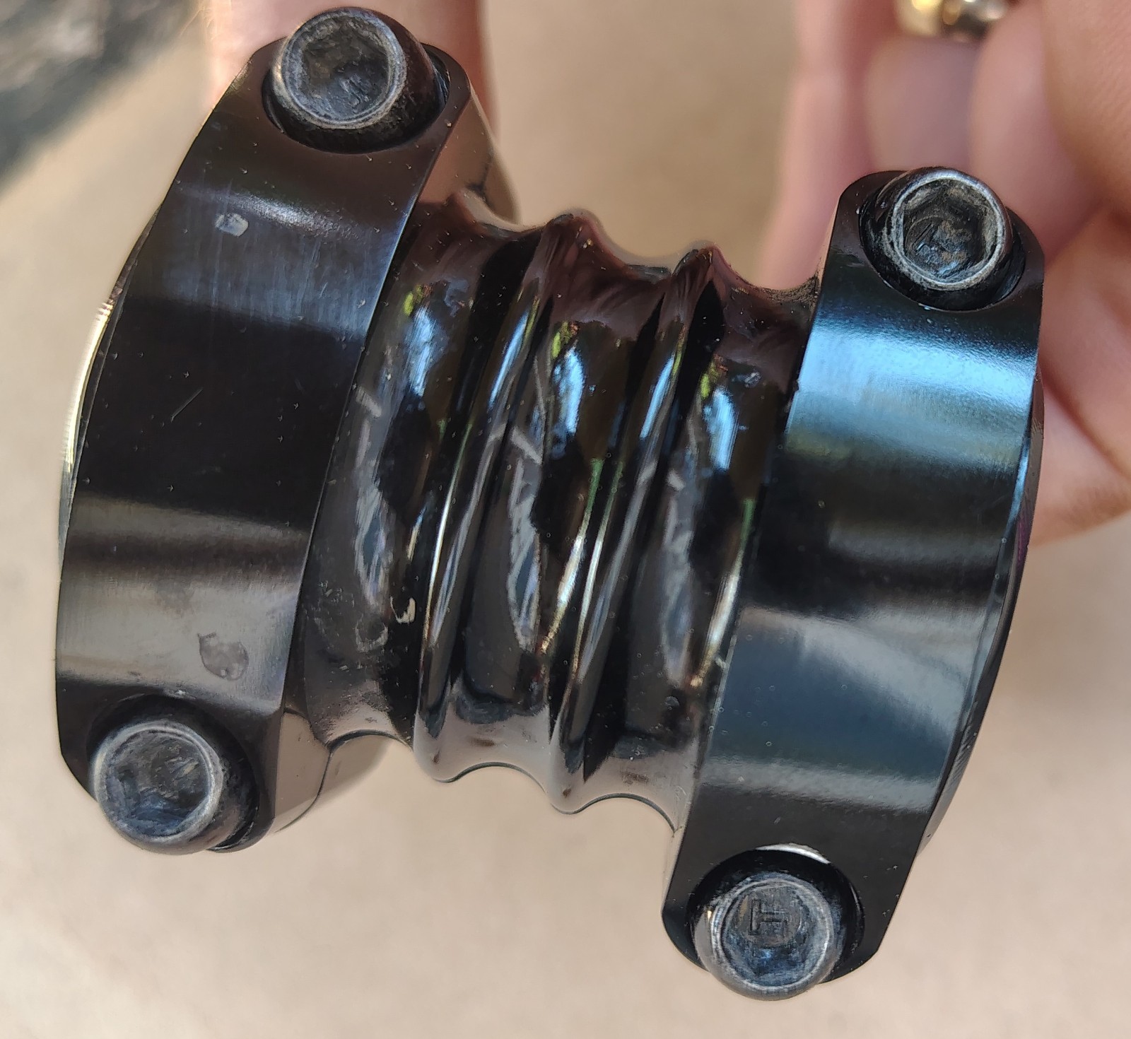 Diety Copperhead Mountain Bike Stem Black 35mm Clamp 50mm Reach Used