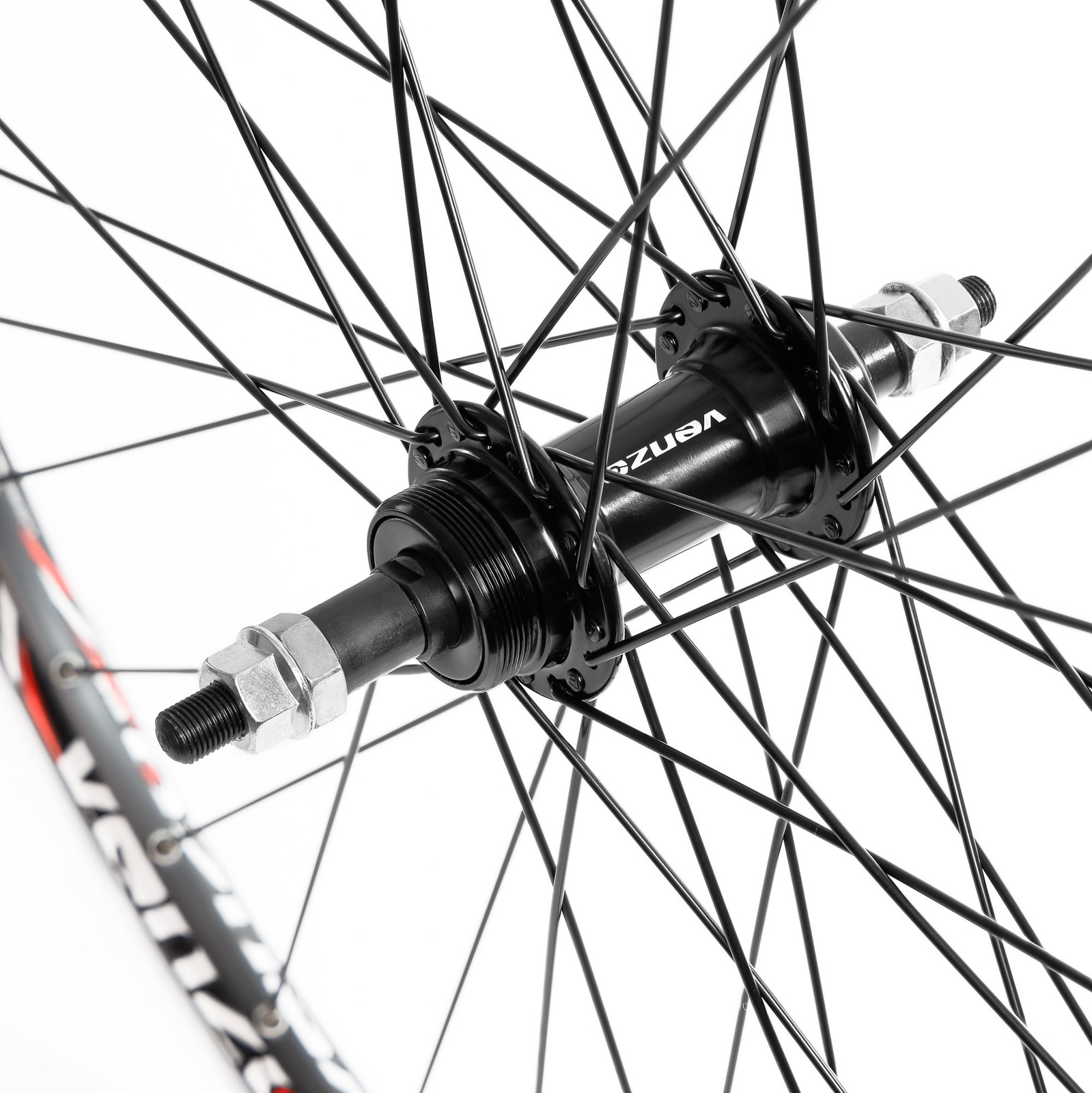 Bicycle Mountain Bike 26 inch Rims MTB Wheelset Front & Rear Wheelset Bolt-on