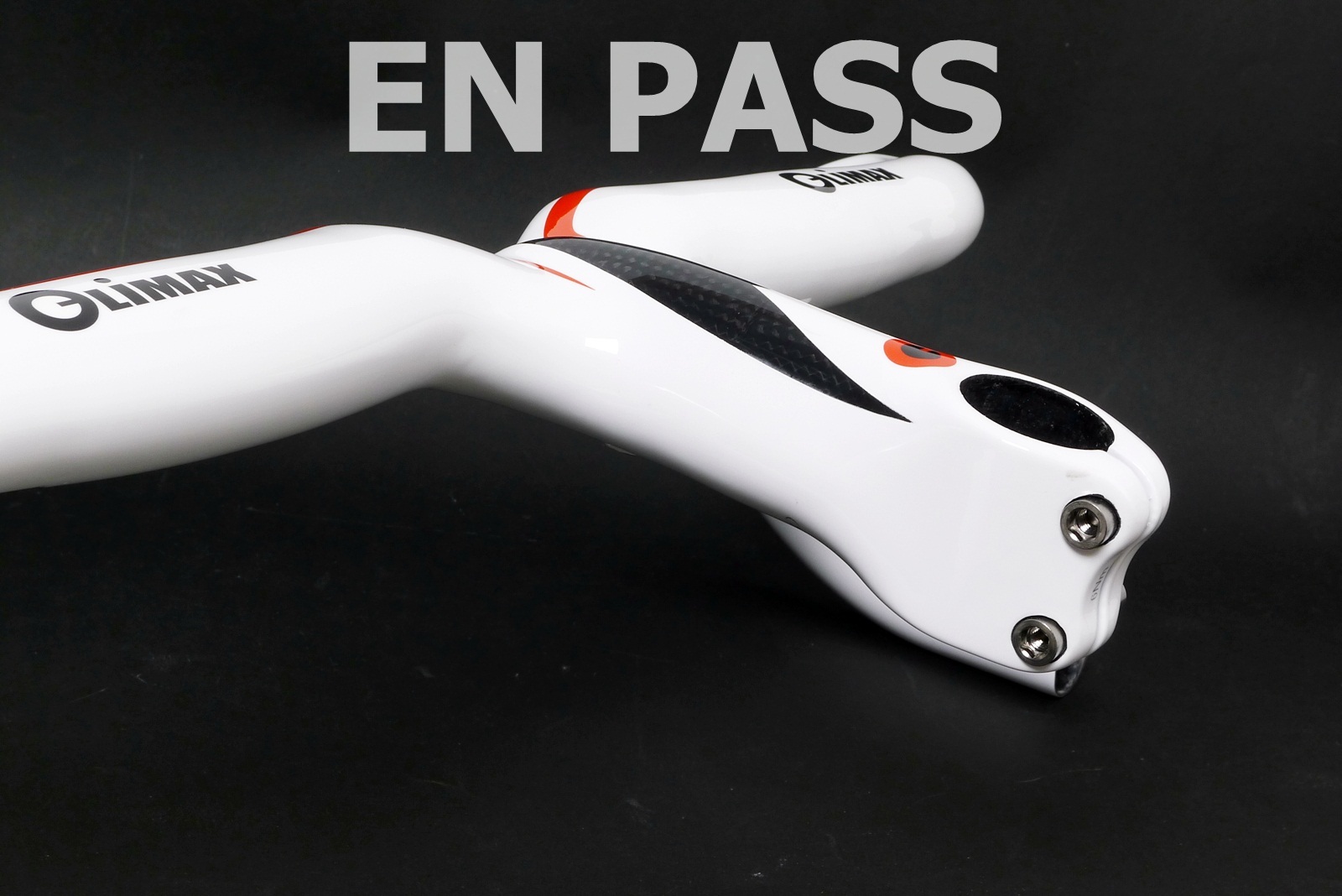 mr-ride 42x11cm 340g Climax Carbon road bike Handlebar + stem HR03B White