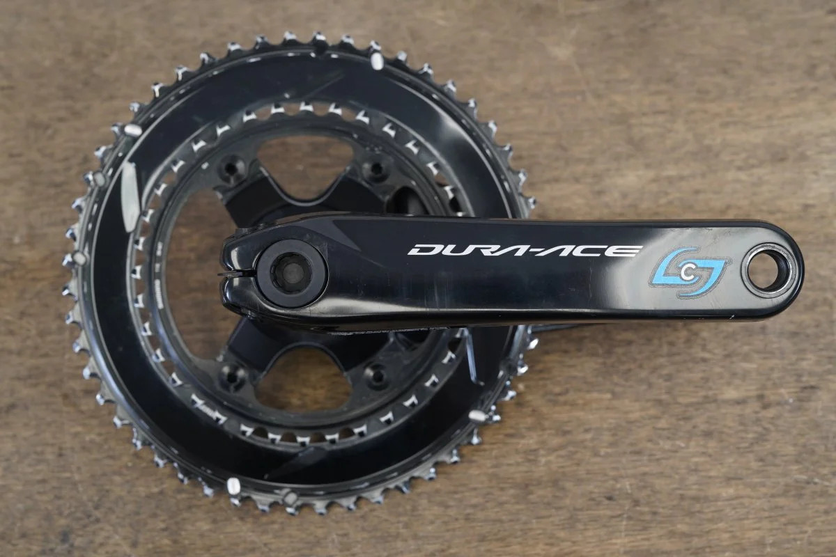 175mm 52/36T Dura-Ace FC-R9100 Stages Dual Sided Power Meter Crankset 9100 660g