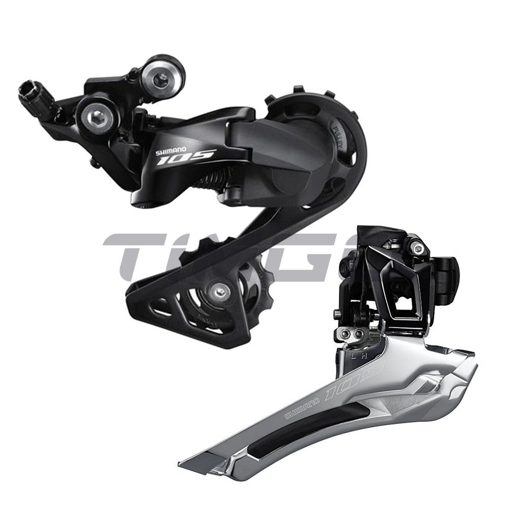 Shimano 105 R7000 Road 2×11 Speed FD-R7000 RD-R7000 Front Rear Derailleur Set