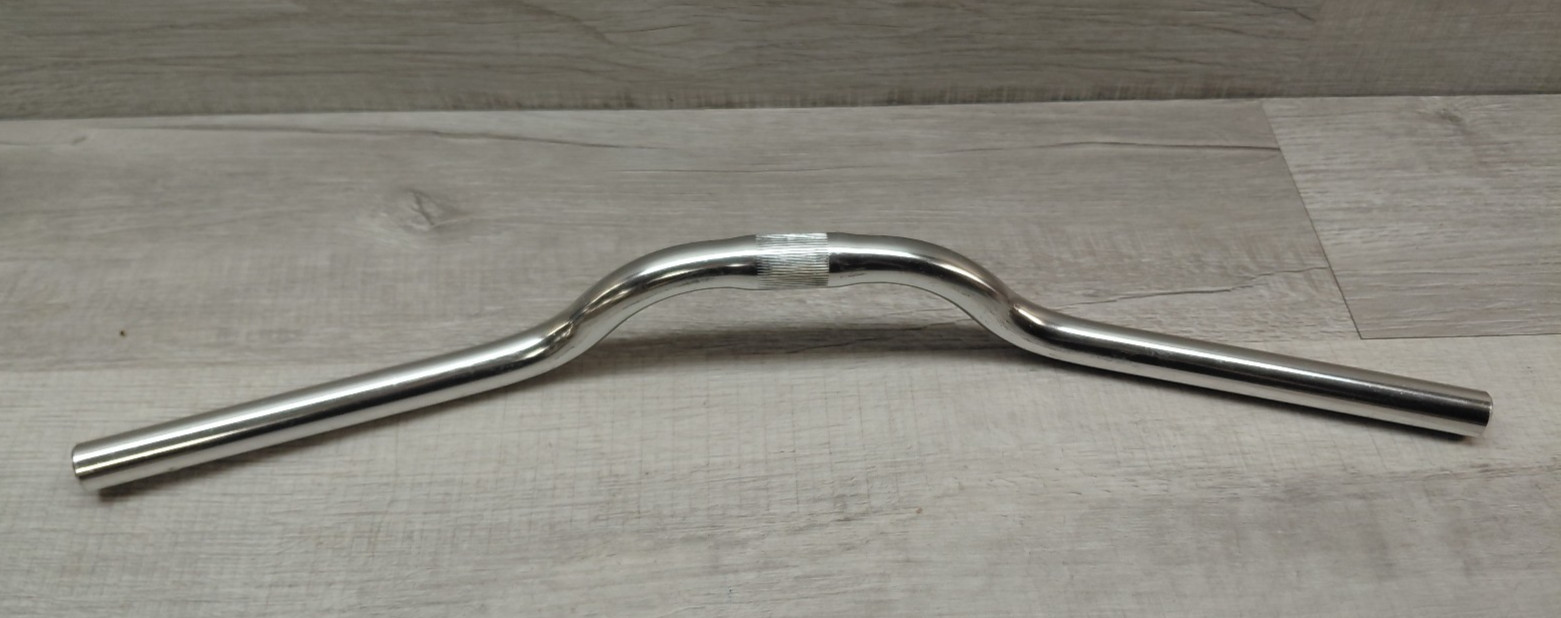 Vintage NL Alloy MTB Handlebar 25.4 mm x 620 mm 3″ Rise – Silver