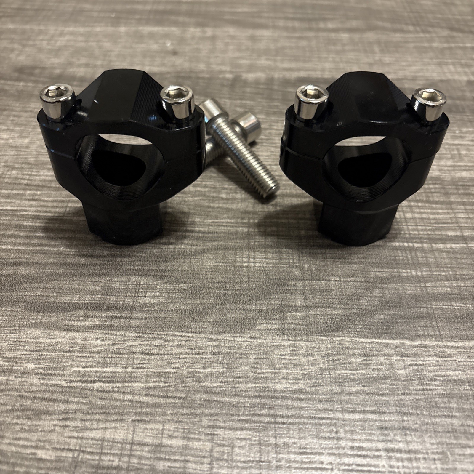 Dirt Bike Handlebar Riser,CNC Motorcycle Handle Bar Mounts Clamps for black