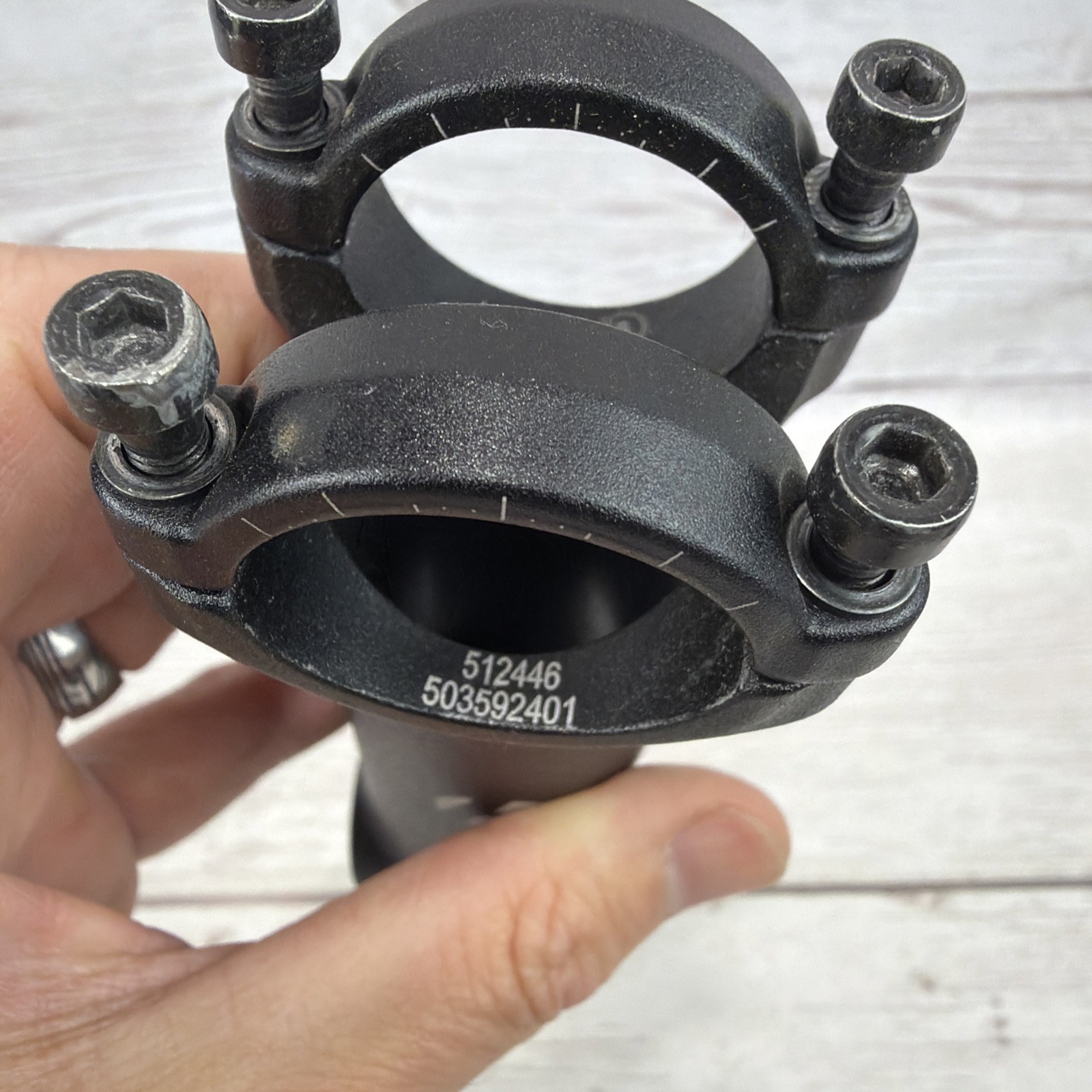 BONTRAGER BLENDR ELITE 100MM X 7 DEGREES 31.8MM STEM EXC Never Used Free Ship!