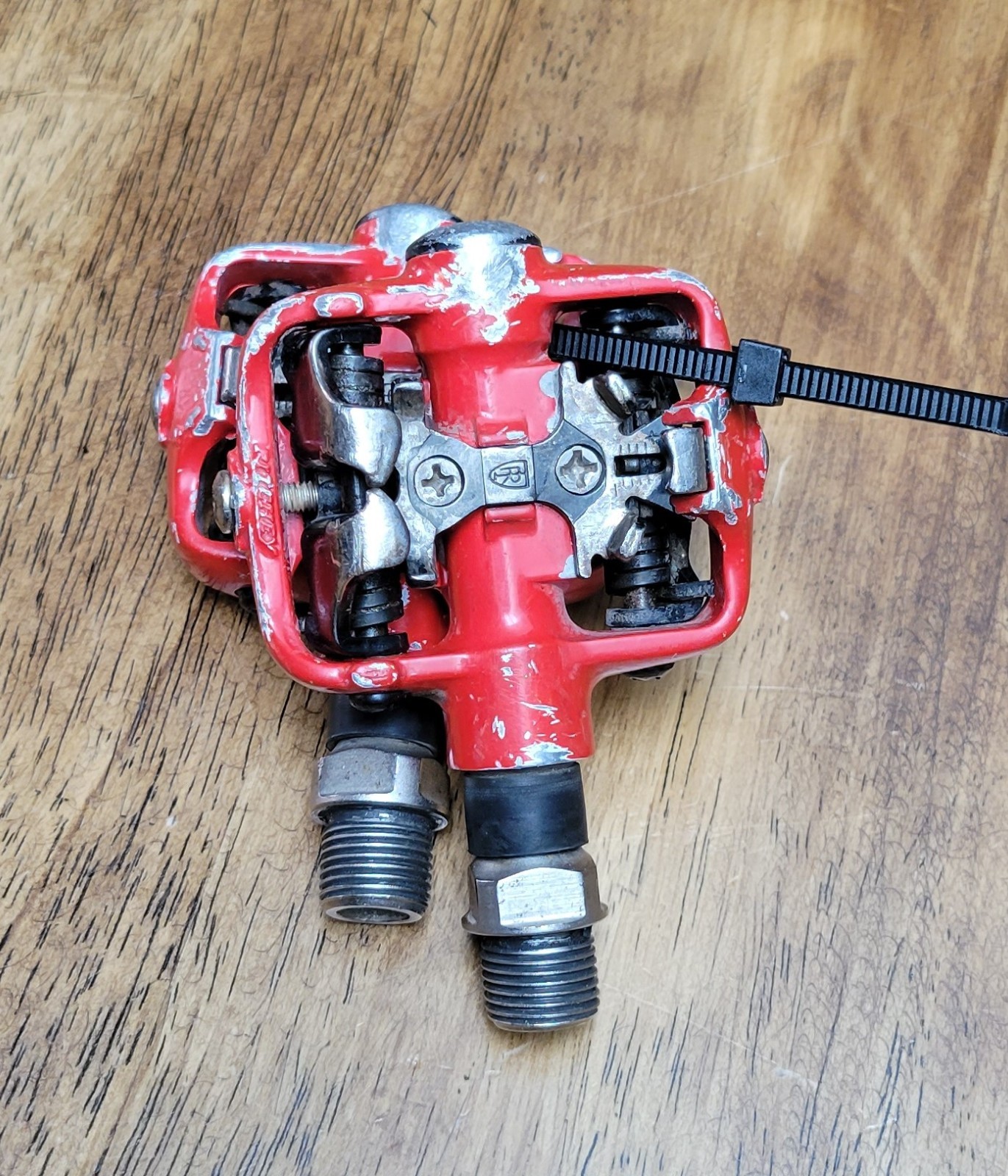 Ritchey Logic Double Sided Red Clipless SPD Pedals