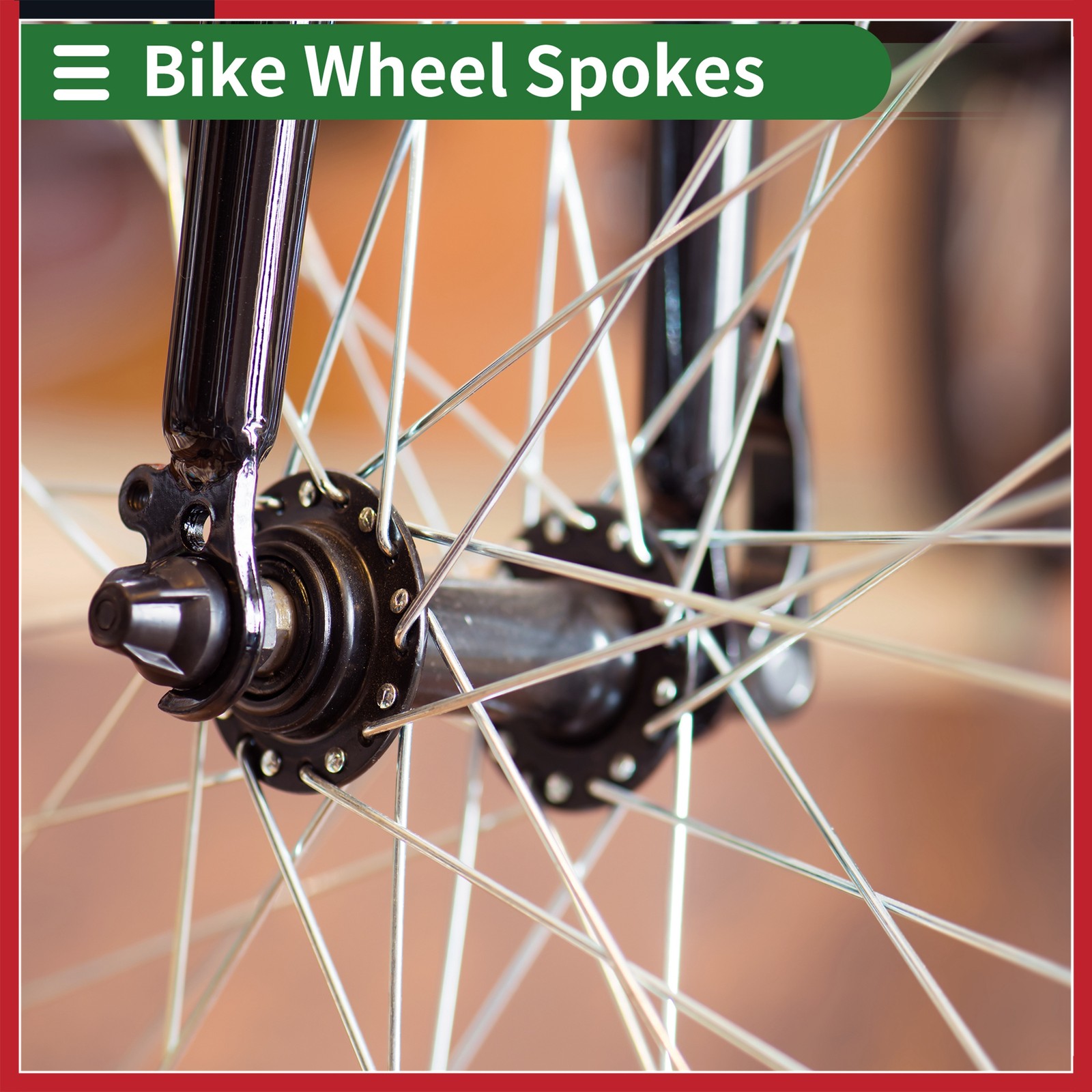 Set14G 195mm Length Bicycle Spokes Nipple Carbon Steel Black Universal