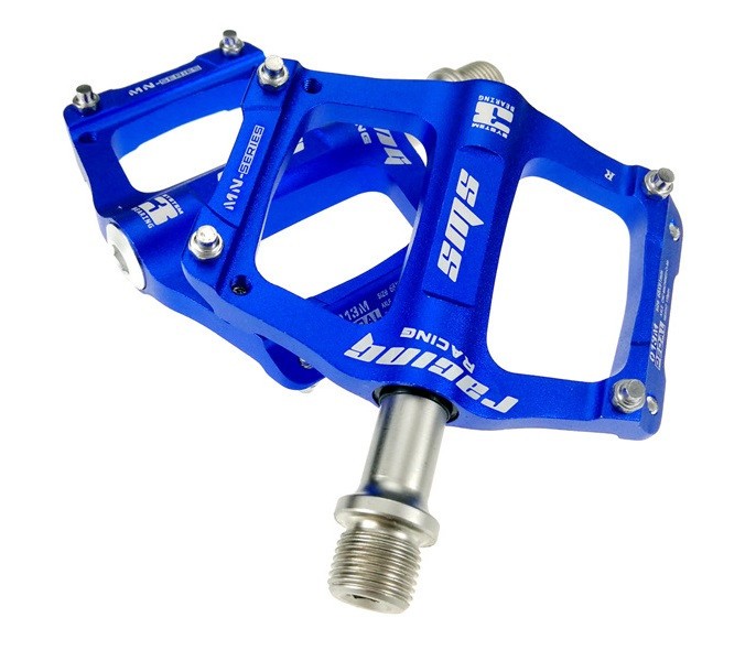 Aluminum Road MTB Folding Bike Fixie Bicycle Pedal Bearing Small Flat Pedals