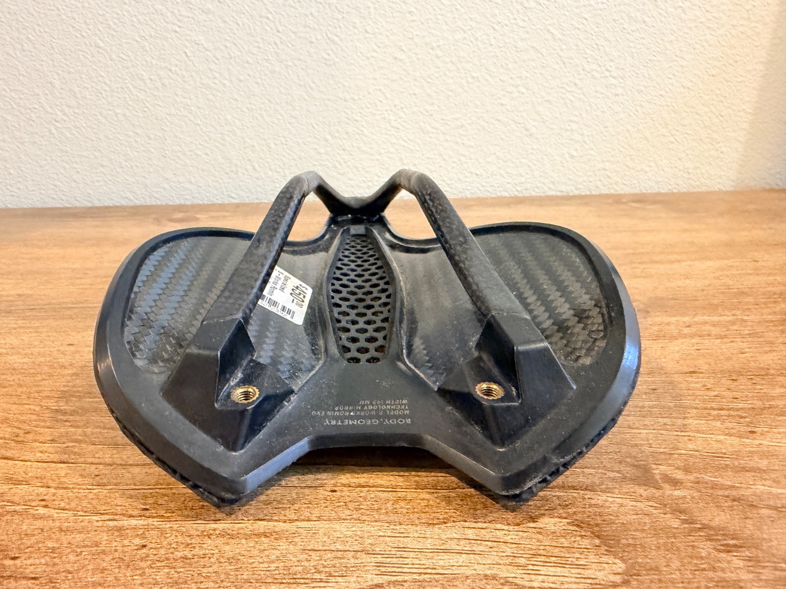 Specialized S-Works Romin EVO Mirror Saddle 143mm FACT Carbon Rails Road