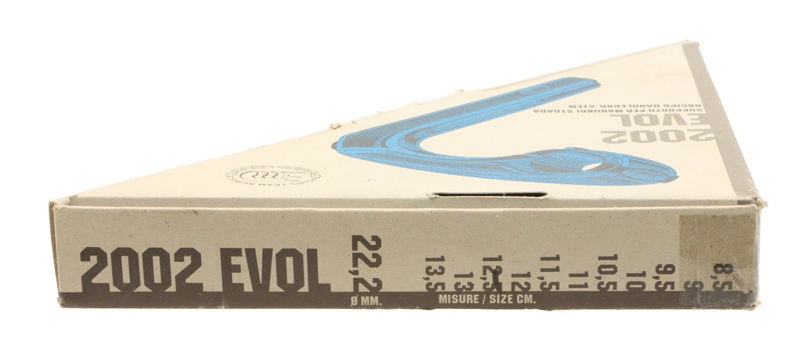 3ttt 1″ 2002 EVOL 22.2mm Quill Stem 125mm 26mm Clamp Silver -17° 3T NEW NOS