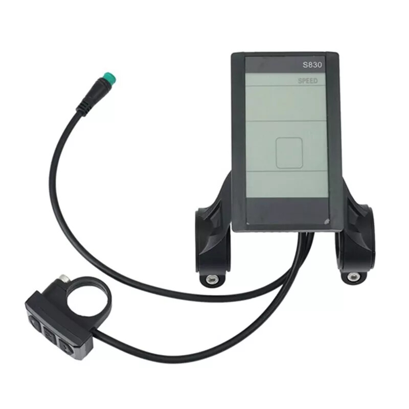 24V 36V 48V EBike S830 LCD Display Screen Control Meter Panel