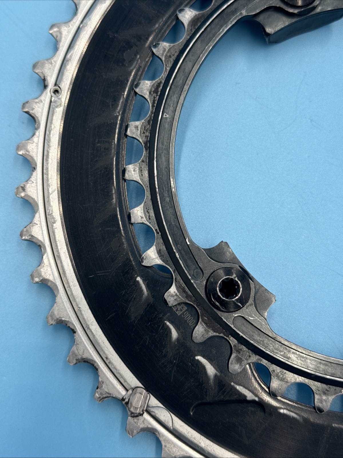 Shimano DURA-ACE FC-9000 2×11-speed 50/34t Crank Chainrings GOOD USED!