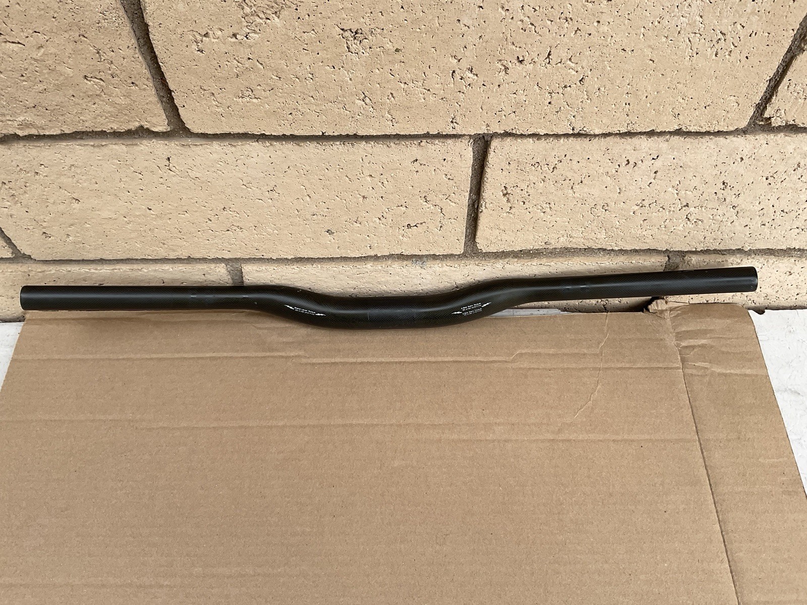 Specialized S-Works XC Carbon Handlebar 640mm 31.8mm Clamp 6° Back Sweep