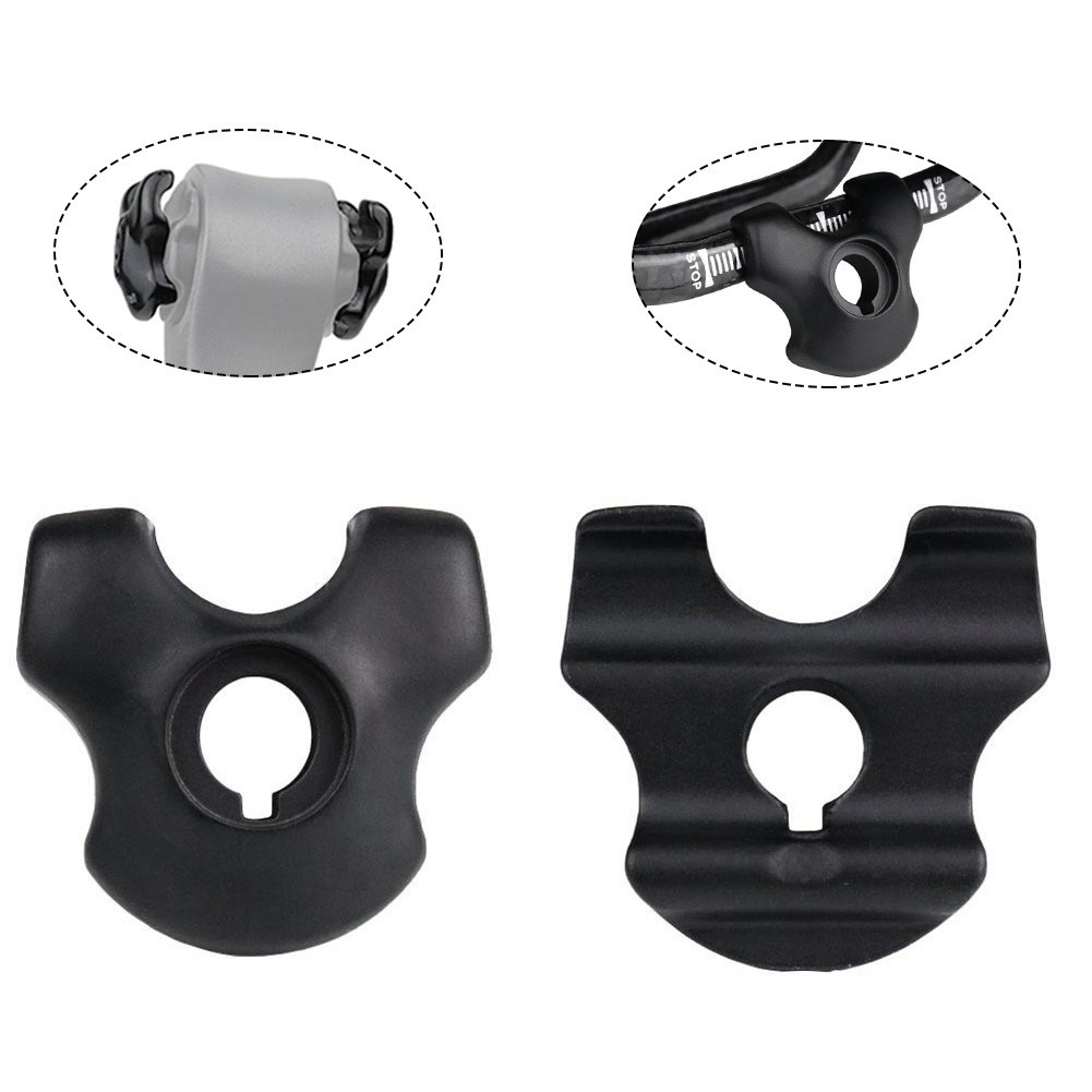 Bike Seatpost Clamp for Carbon Saddle Rails 7x9mm Bicycle Oval/Round Clips