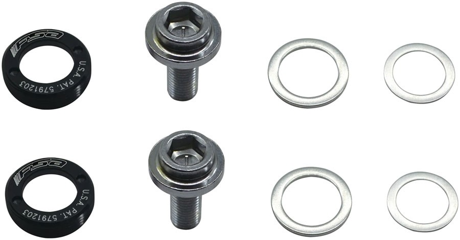 Full Speed Ahead QR-1 M8 Self-Extracting Crank Bolts for Square Taper Cranks