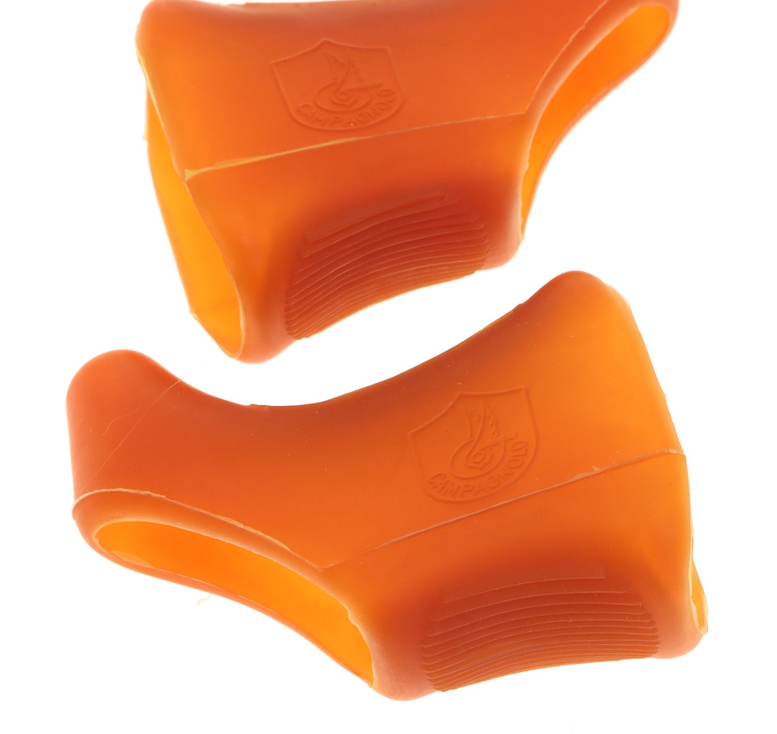 Campagnolo Nuovo Record Super Rec Brake Hoods Shield Logo Gum NOS *OG Campag*