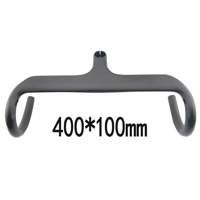 400/420/440mm Bicycle Integrated Handlebar Carbon Fiber Road Bike Drop Bar