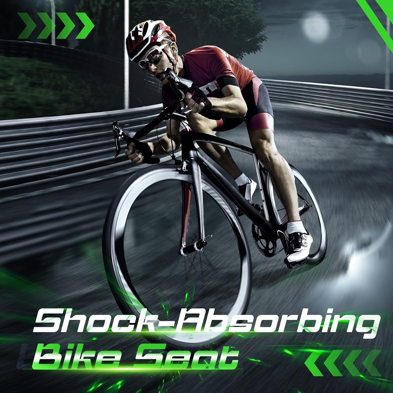 Waterproof Gel Bike Seat Cover – Ultimate Comfort for Indoor & Outdoor Cycling