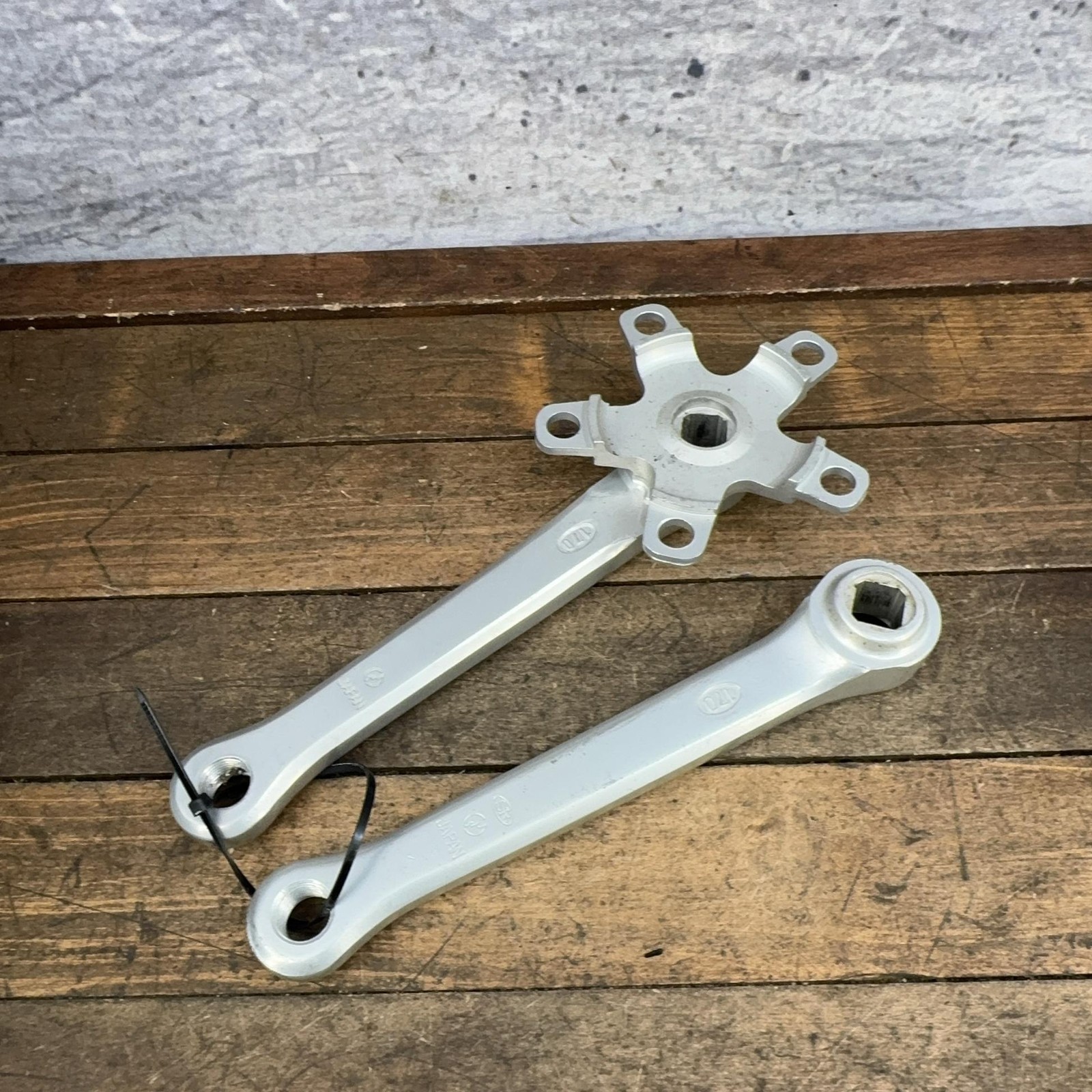 Vintage SR Apex Crank Set 170 Mm 86 BCD NOS Square Taper Double 70s Road Japan