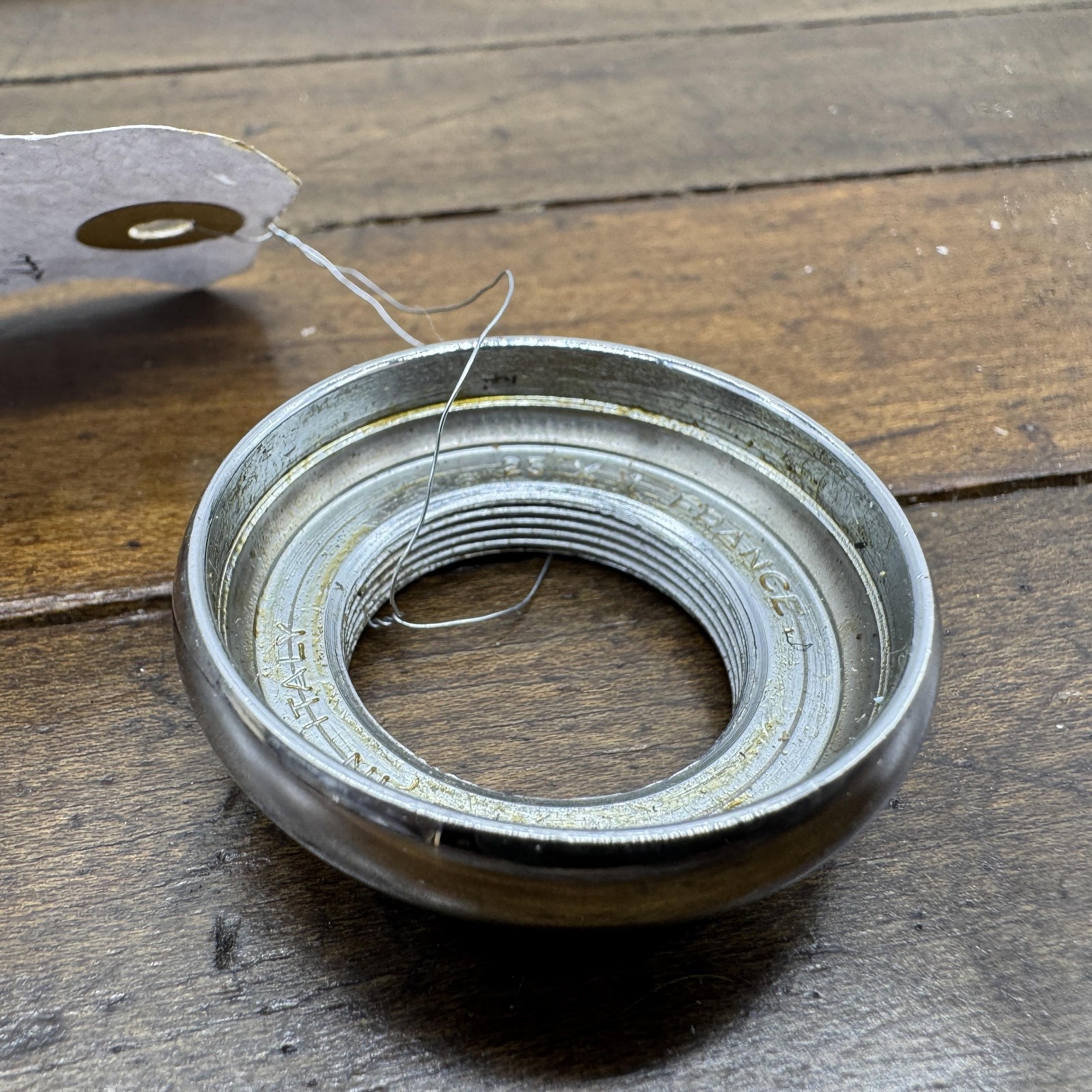 Vintage Campagnolo French 25×1.00 1 Inch Threaded Headset Upper Cup Race