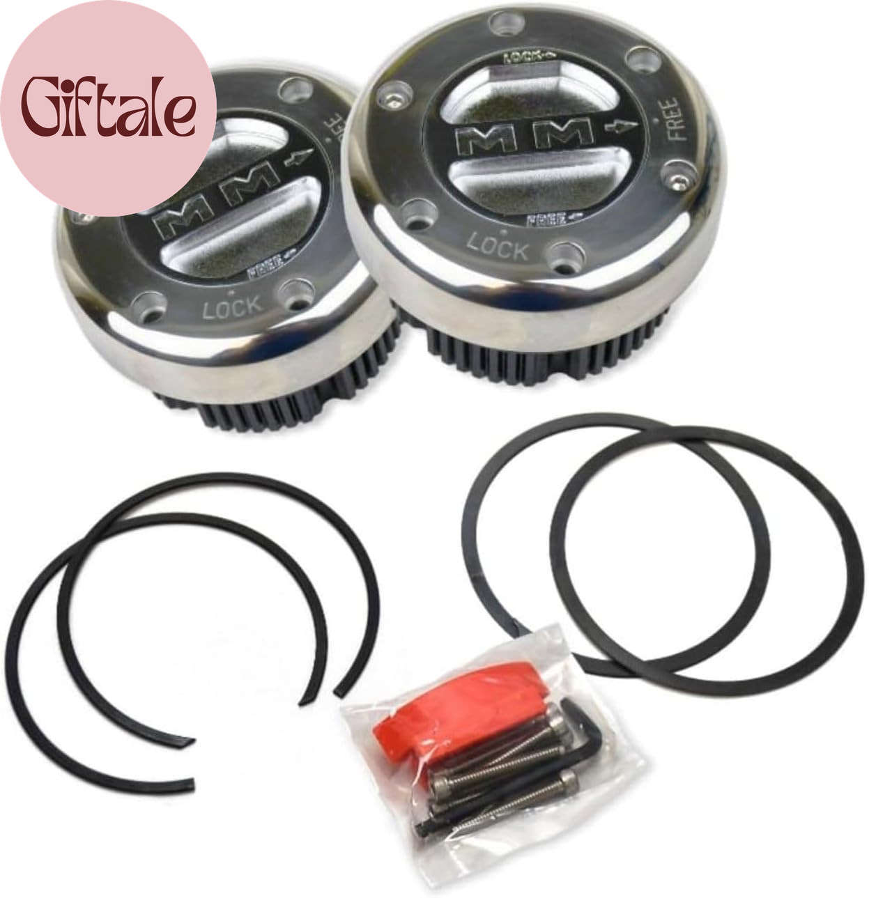 449S/S Pair of Premium Locking Hubs Fits 1999-2004 F250 F350 F450 F550 | Reliabl