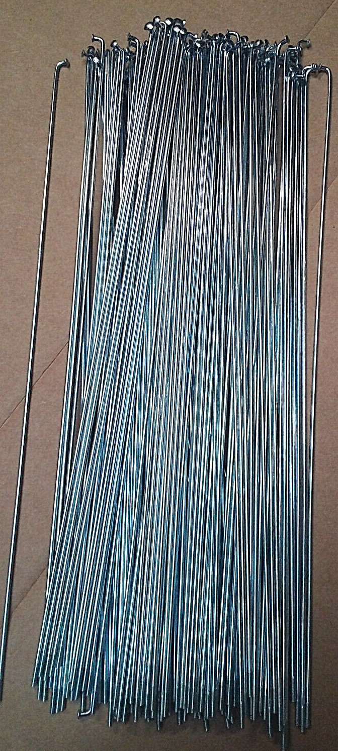 Steel Bicycle Spokes 139mm 14 Gauge (2.0mm) lot of 70