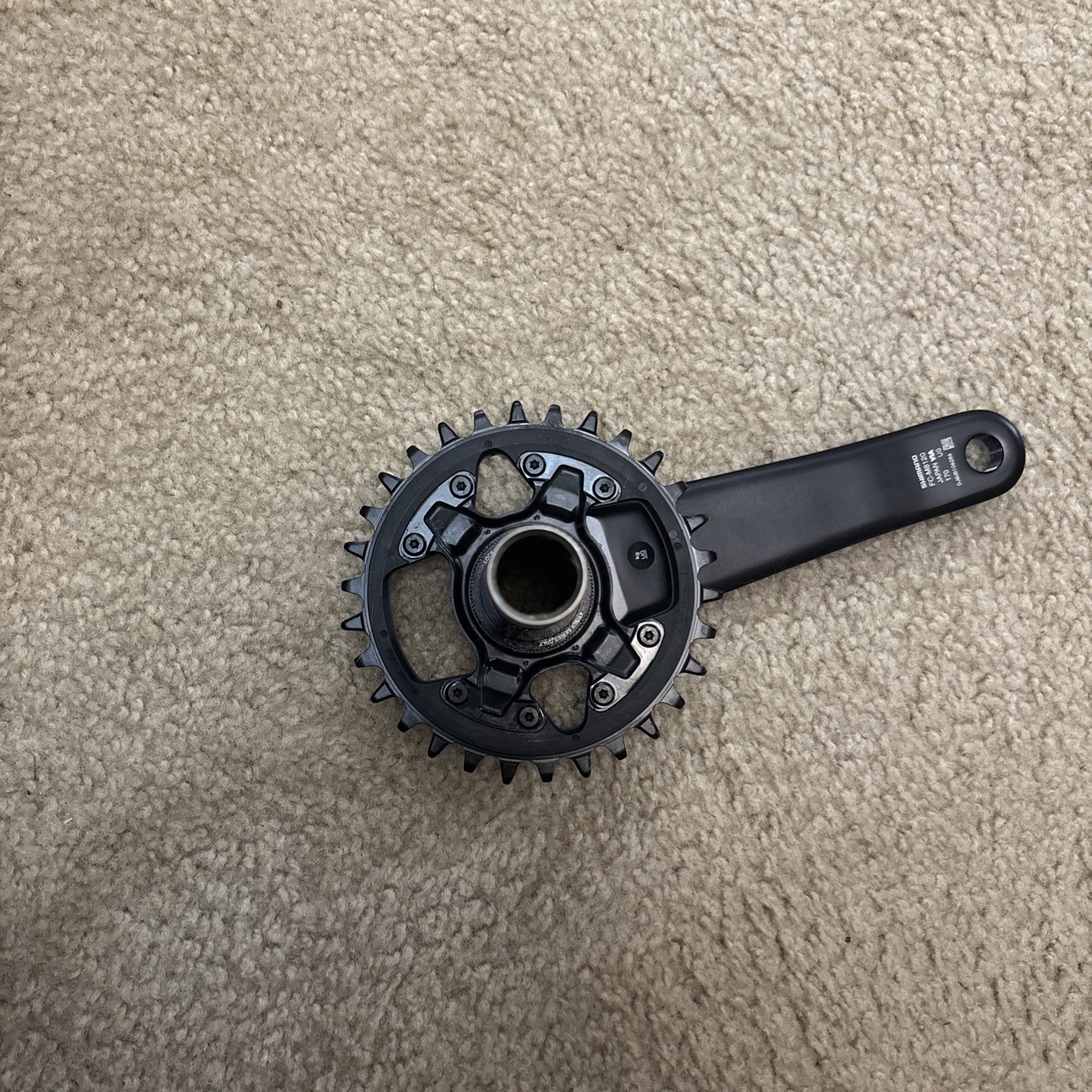 Shimano DEORE XT FC-M8100-1 Crankset with bottom bracket