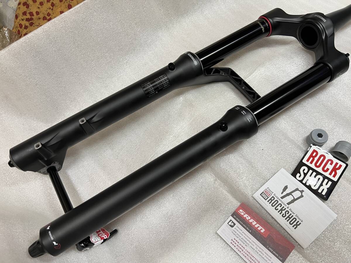 NEW ROCKSHOX ZEB BSE A2 160mm 27.5 Boost 15×110 Fork 38mm Uncut Steerer OEM X