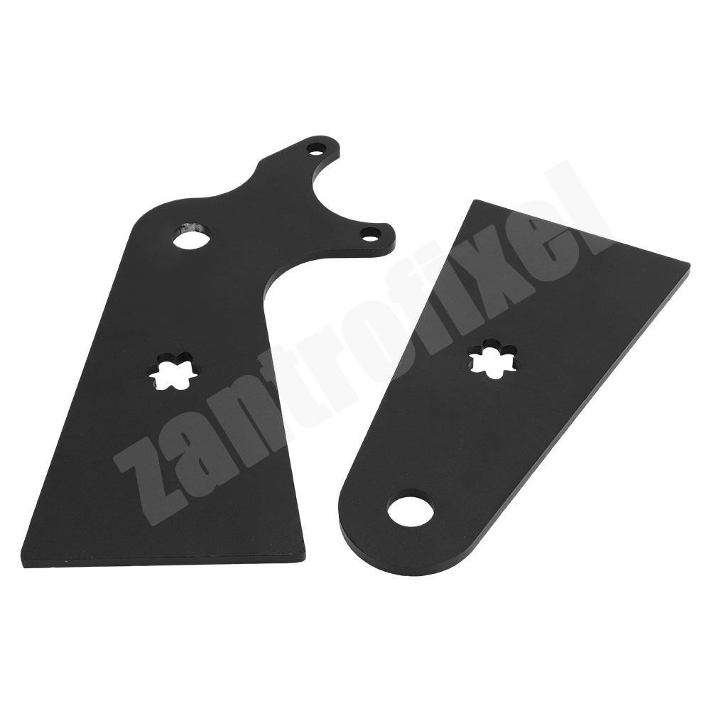 For CT200 MINI BIKE Big Brakes 6in Flat Stretch Tabs 5/8″ Axle Hole Axle Bracket